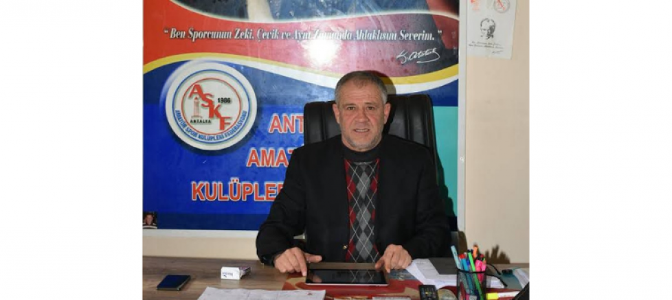 Antalya ASKF Başkanı Metin Bulut: 