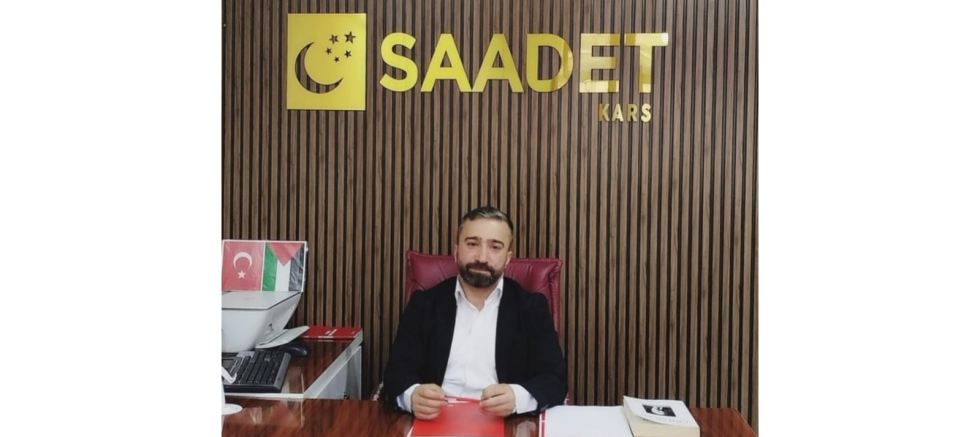 SAADET PARTİSİ KARS İL BAŞKANI NESİMİ DEMİR’DEN 19 MAYIS MESAJI  “19 MAYIS, TARİHİN AKIŞINI DEĞİŞTİREN MİLLİ ŞUURUN ATEŞİDİR” - GÜNDEM - İnternetin Ajansı